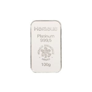 platinum 100g bar