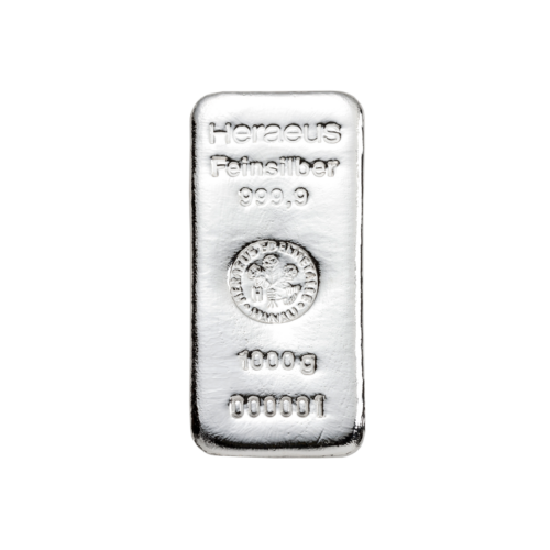 1kg silver bar